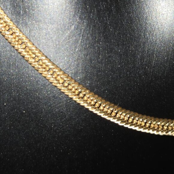 triple lock necklace / gold chain (no pendant) - P2 - Picture 14 of 14